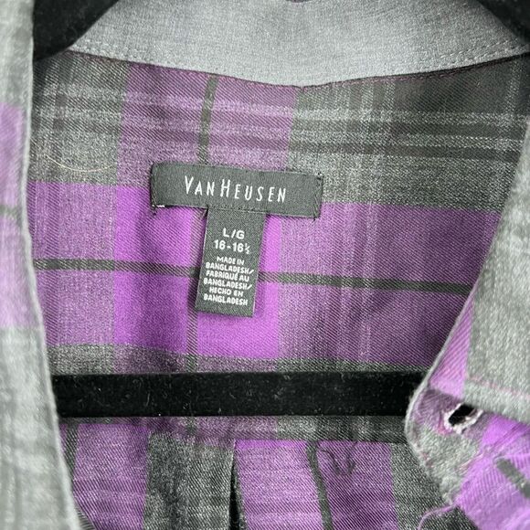 Men’s Calvin Klein Van Heusen Express Dress Shirt Lot group Large button down - Picture 2 of 9